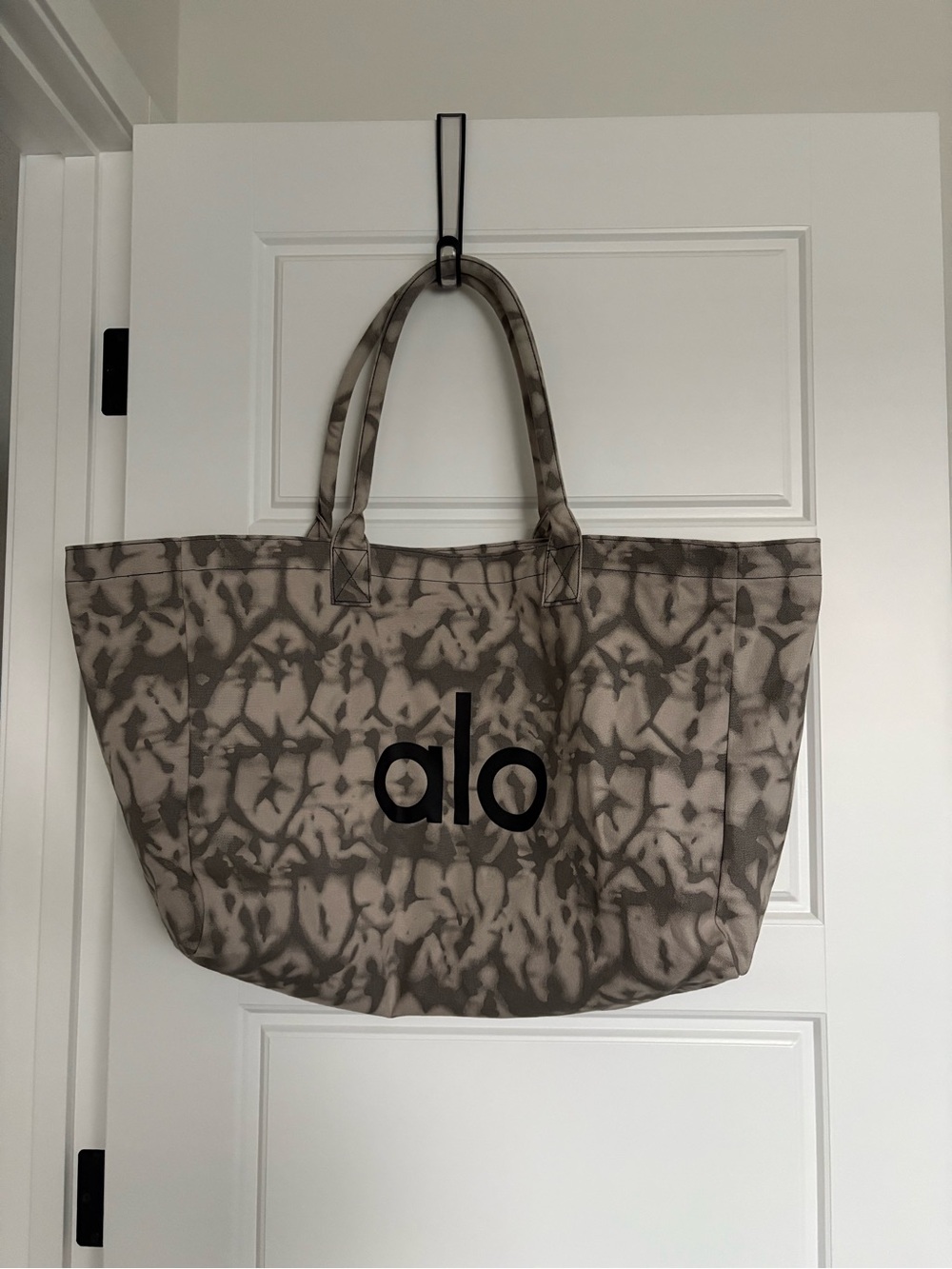 ALO Yoga Tie-Dye Canvas Shopper Tote Bag